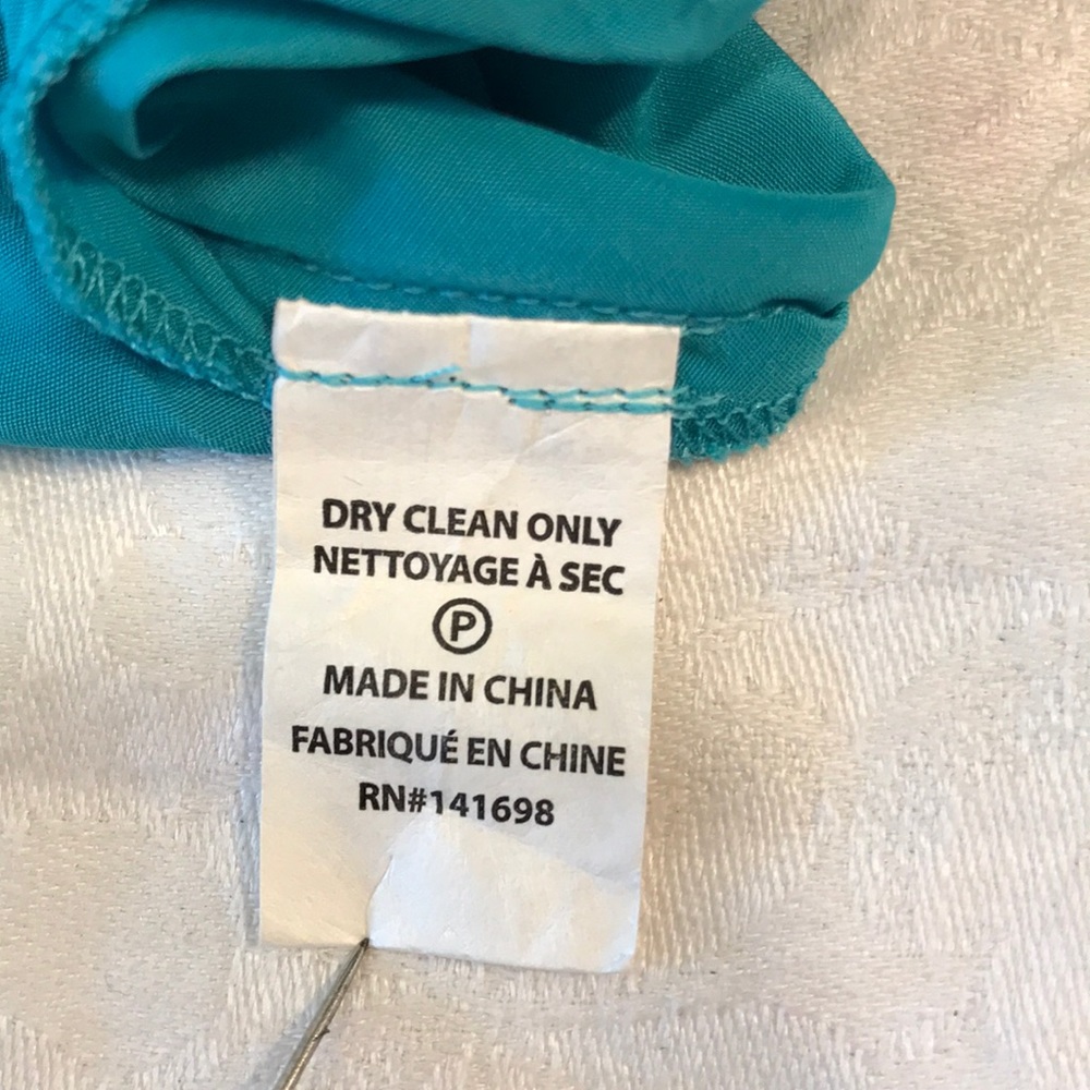 Ramy Brook Turquoise Halter Midi Dress - Picture 12 of 12